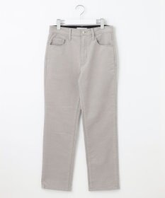 自由区 【洗える】リブレスコール ストレートパンツ