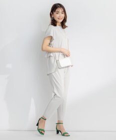 組曲 【吸湿・冷感・UVケア】スタイルアップジャージー パンツ