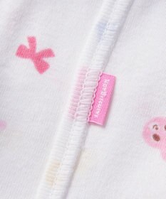 MIKI HOUSE HOT BISCUITS 【50-60cm】 フライス総柄短肌着