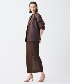 uncrave 【久慈暁子さん着用】シアー オーガンジー シャツ ジャケット