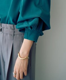 YECCA VECCA 2wayボリューム袖ブラウス