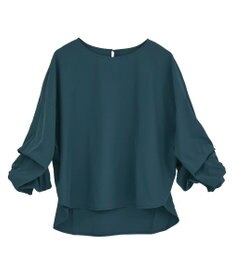 YECCA VECCA 2wayボリューム袖ブラウス