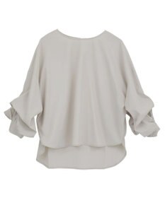 YECCA VECCA 2wayボリューム袖ブラウス