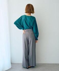 YECCA VECCA 2wayボリューム袖ブラウス