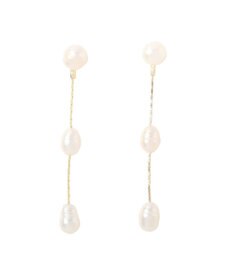 YECCA VECCA 2way淡水パールピアス