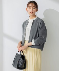 組曲 【追加生産分入荷！】AMOSSAパール カーディガン
