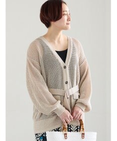 Te chichi メッシュミドルカーディガン