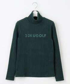 23区GOLF カラー豊富！【WOMEN】【吸湿発熱】グランサーモ モックネック カットソー