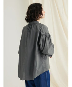 CRAFT STANDARD BOUTIQUE パールボタンピコフリルブラウス