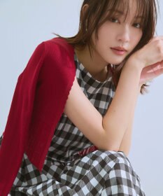 TOCCA EYELET AJISAI ボレロ レッド系