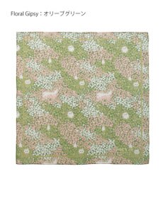 MOONBAT 【WEB限定】PAUL & JOE ACCESSOIRES シルクシフォンスカーフ 58×58cm