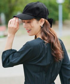 Tiaclasse バックリボンキャップ