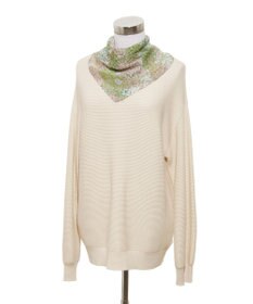 MOONBAT 【WEB限定】PAUL & JOE ACCESSOIRES シルクシフォンスカーフ 58×58cm