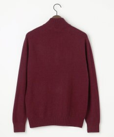 JOSEPH ABBOUD 【キングサイズ】カシミヤブレンド ハイネック ZIP プルオーバーニット