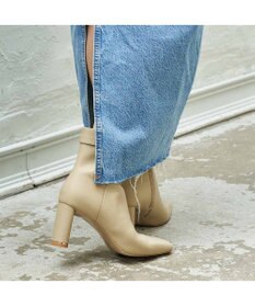 MODE ET JACOMO <MODE ET JACOMO>サイドベルトスクエアトゥショートブーツ