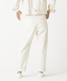 caqu modern classic テーパードデニムパンツ