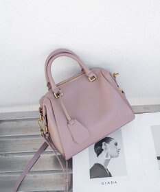 style code [Lyrss]牛革　ボストンバッグ