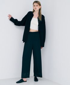 uncrave スウェットライクニット CPOシャツ