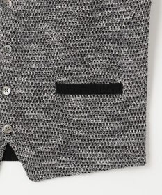 JOSEPH ABBOUD 【キングサイズ・清涼感/軽い/洗える】 スラブギマニットベスト