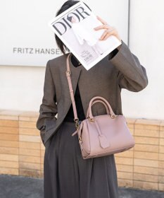 style code [Lyrss]牛革　ボストンバッグ