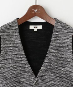 JOSEPH ABBOUD 【キングサイズ・清涼感/軽い/洗える】 スラブギマニットベスト