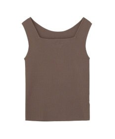 YECCA VECCA 2wayスクエアノースリーブニット