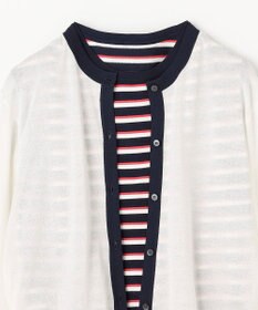 ANY ツインニットセット（ノースリーブニット＋カーディガン）