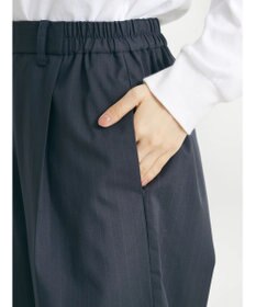 CRAFT STANDARD BOUTIQUE イージーケアピンストライプテーパードパンツ