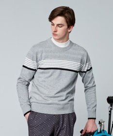 23区GOLF 嬉しいインナー付き【ニット＋吸湿発熱インナー】ニット ツインセット