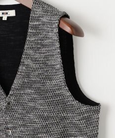 JOSEPH ABBOUD 【キングサイズ・清涼感/軽い/洗える】 スラブギマニットベスト