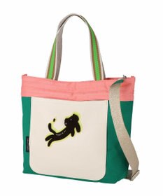 tsumori chisato CARRY キラミックスコンビ トートバッグ 2wayショルダー A4収納 ネコ