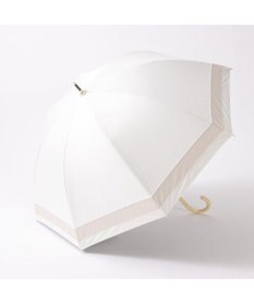 UNBILLION カシュネ cachenez / 【晴雨兼用】【日傘】 【UV カット率99.999.9％以上】PU切り継ぎボーダーバルーンショートパラソル