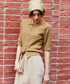 ANY 【POLO BCS別注】ケーブルニットポロ