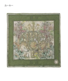 MOONBAT SWASH LONDON(スウォッシュロンドン） シルクツイルスカーフ GATE 68×68cm 日本製