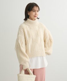 Green Parks ・ｓｗｉｎｇ　ｂｙ　フリンジタートルニット