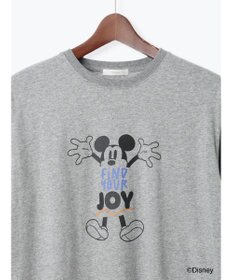 Te chichi 【Disney】ミッキー/配色ロゴロンT