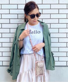 LA BAGAGERIE 【インスタグラマー chiyoさん×LA BAGAGERIE】コンビスマホショルダー