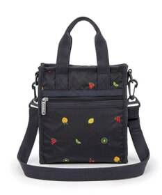 LeSportsac MINI N/S TOTE/ミックスドフルーツエンブロイダリー