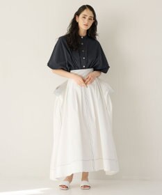 #Newans ドロップスクエアスカート