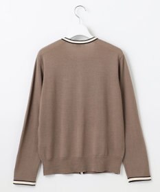 J.PRESS LADIES L 【洗える】トリムツイン ニット