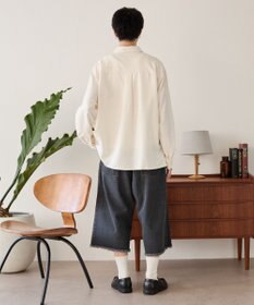 WEGO ルーズシルエットボックスシャツ（LS）