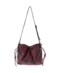 YECCA VECCA 【CLASSY.掲載】2wayチェーンギャザーバッグ