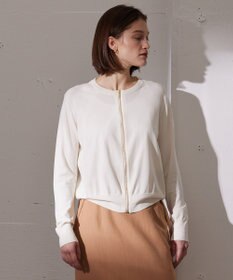 BEIGE， NADIA / ジップアップカーディガン