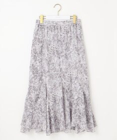 ANY SIS 【2SET】コンパクトトップス×ミスティプリントスカート セットアップ