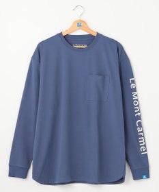 SHARE PARK MENS 【UNISEX】吸水速乾 ショルダーロゴロングスリーブTシャツ（L・XLサイズ）