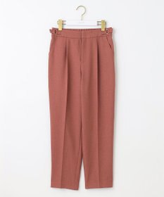 ANY SIS 【洗える】サイドバックルタックテーパード パンツ