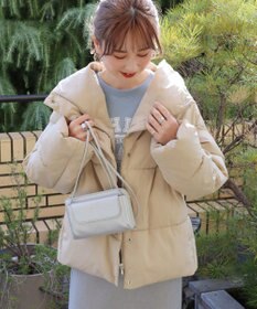 AMERICAN HOLIC リサイクル軽ポカ撥水加工スタンドショートコート