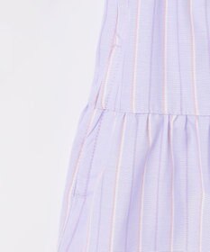 ANY KIDS ストライプ シャツ ワンピース