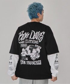 WEGO 【ユニセックス着用ITEM】別注BENDAVISアンサンブルグラフィックT