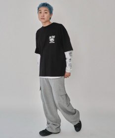 WEGO 【ユニセックス着用ITEM】別注BENDAVISアンサンブルグラフィックT